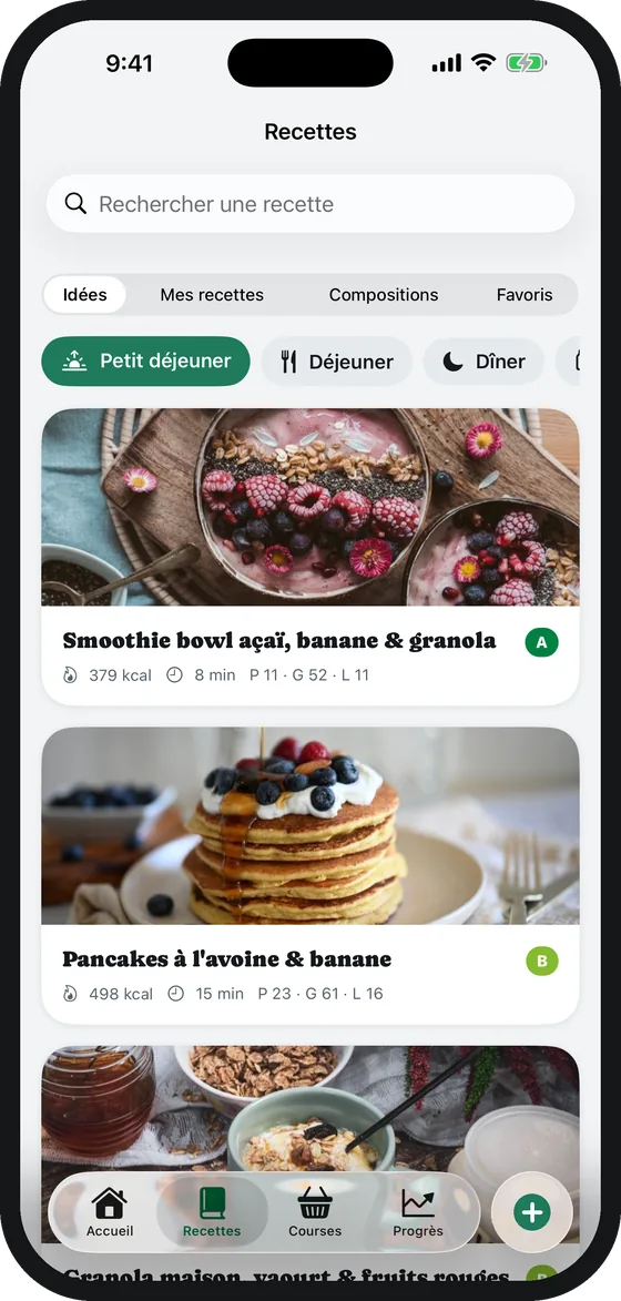 Les idées de recettes du petit déjeuner